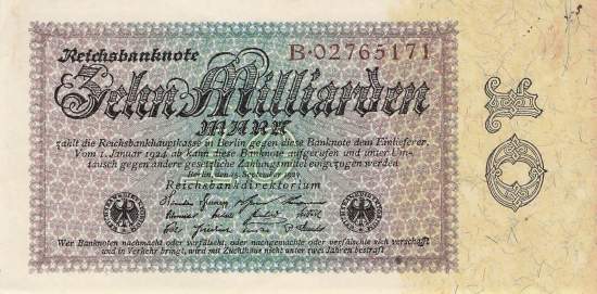 10 Milliarden Mark ro 113a B